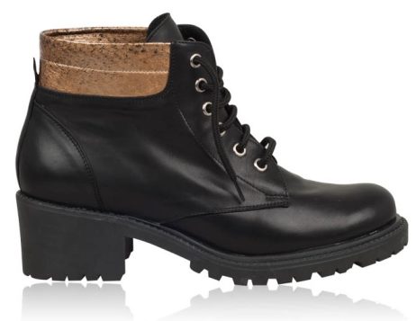 Bocanci dama piele Mera M15 bordo - imagine 6