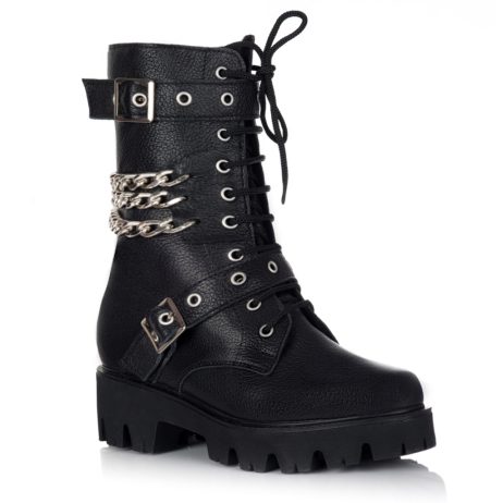 Bocanci dama piele Soldier R1n - imagine 3