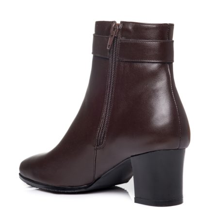 Botine dama din piele Clasi W15 - imagine 4