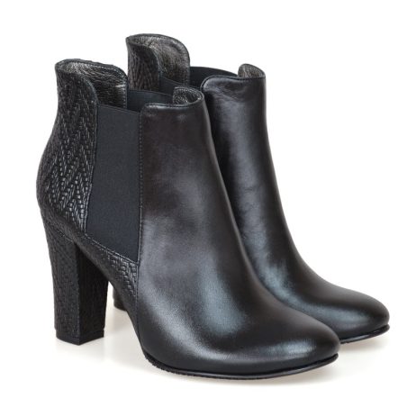Botine dama din piele Suet C1n - imagine 4