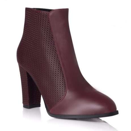 Botine dama din piele Argo B2 - imagine 5