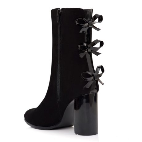 Botine dama din piele intoarsa Bows E27n - imagine 3