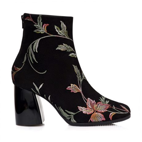 Botine dama din piele intoarsa Flori E26 - imagine 3
