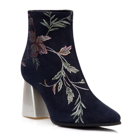 Botine dama din piele intoarsa Flori E26 - imagine 2