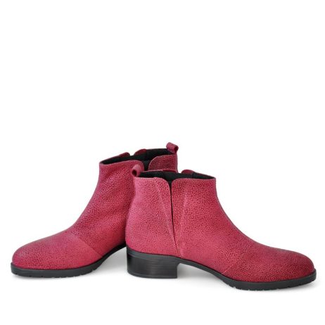 Ghete dama scurte din piele Euro C7r - imagine 3