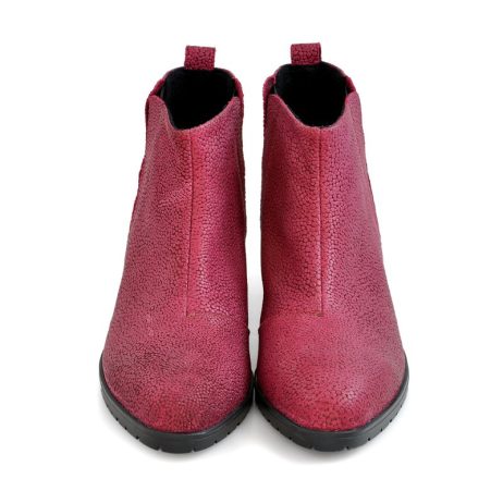 Ghete dama scurte din piele Euro C7r - imagine 2