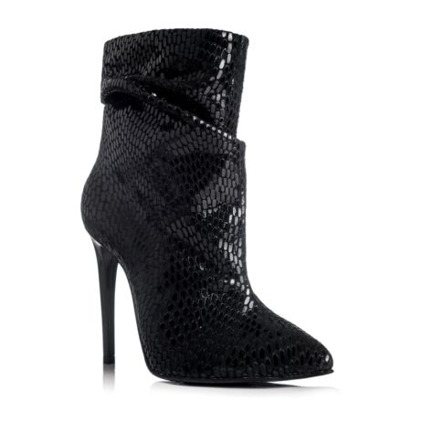 Botine dama din piele lacuita Aly E7snake PE STOC 35 - imagine 4