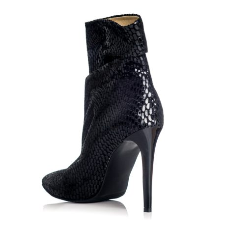 Botine dama din piele lacuita Aly E7snake PE STOC 35 - imagine 2