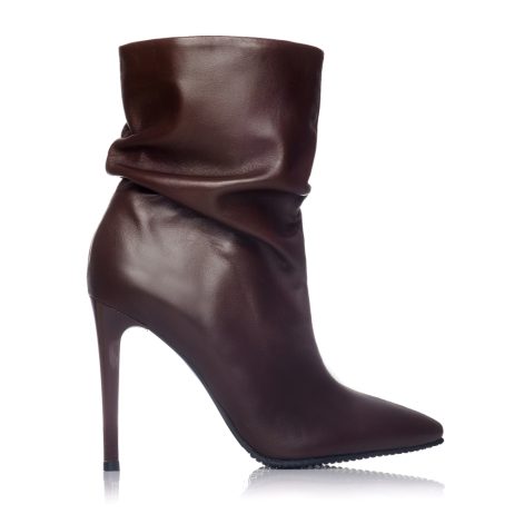 botine stiletto botine toc cui ghete dama stiletto piele naturala
