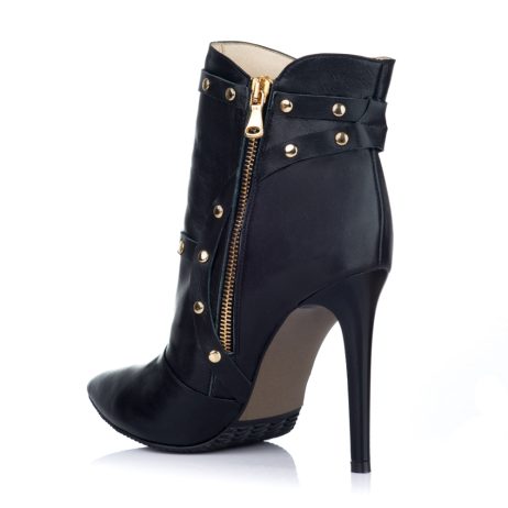 Botine dama stiletto din piele Wild R4n - imagine 6
