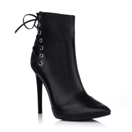Botine dama stiletto din piele Lacy R1n - imagine 2