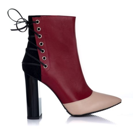 botine stiletto botine toc gros ghete dama stiletto elegante