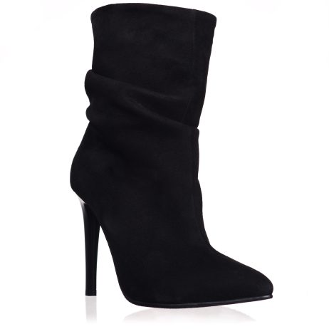 botine stiletto botine toc cui ghete dama stiletto piele intoarsa