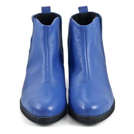 Ghete dama scurte din piele Euro C7a - imagine 4