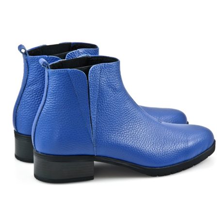 Ghete dama scurte din piele Euro C7a - imagine 2