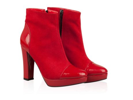 Botine dama din piele Lara M31 - imagine 2