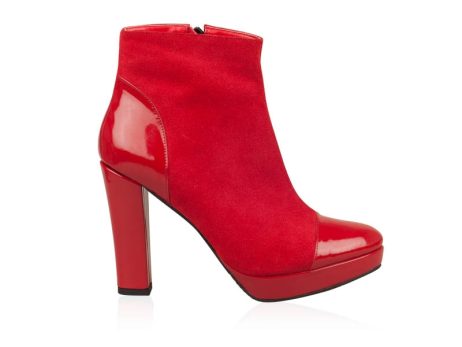 Botine dama din piele Lara M31 - imagine 4