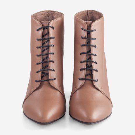 Botine dama din piele Afi C11m - imagine 2