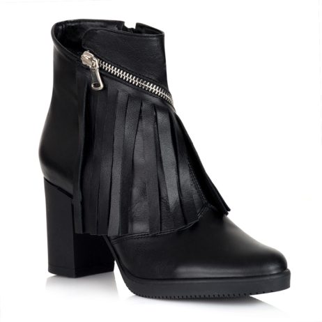 Botine dama din piele Rock Star W36 - imagine 3