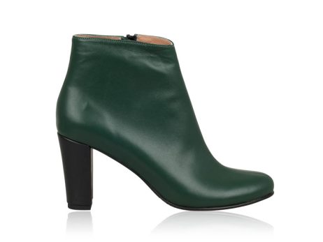 botine online botine dama piele naturala ghete femei verde