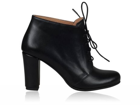 botine dama ghete dama piele naturala cu siret