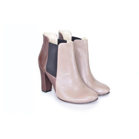 Botine dama din piele Suet C1m - imagine 2