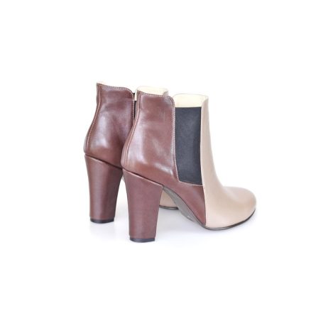 Botine dama din piele Suet C1m - imagine 4