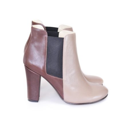 Botine dama din piele Suet C1m - imagine 6