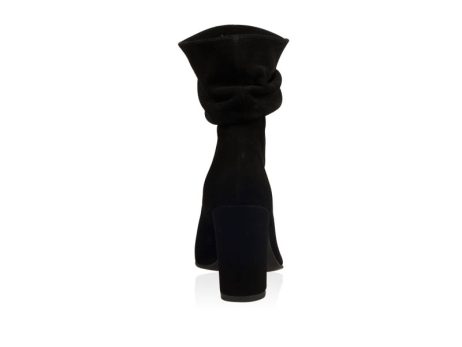 Botine dama fronsate din piele Simple M59 - imagine 5