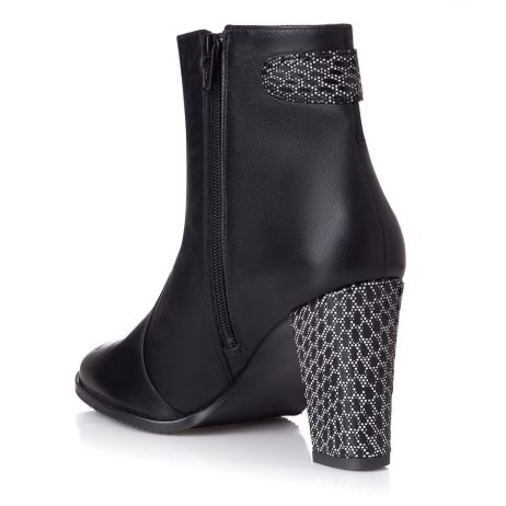 Botine dama din piele Celi B3 - imagine 3