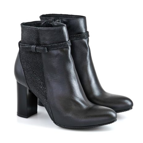 Botine dama din piele Opi C9 - imagine 5