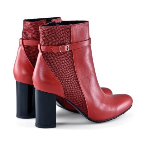 Botine dama din piele Phio C8r - imagine 2