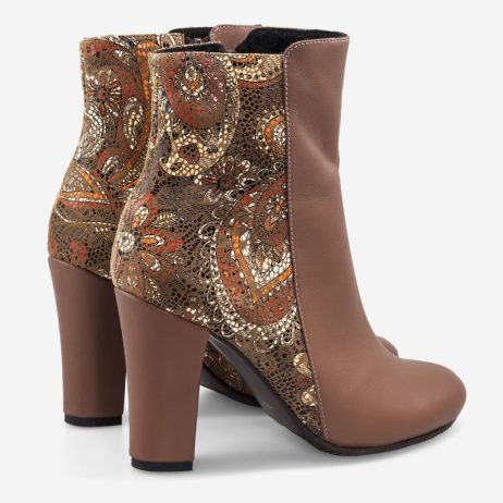 Botine dama din piele Moza C5 - imagine 3