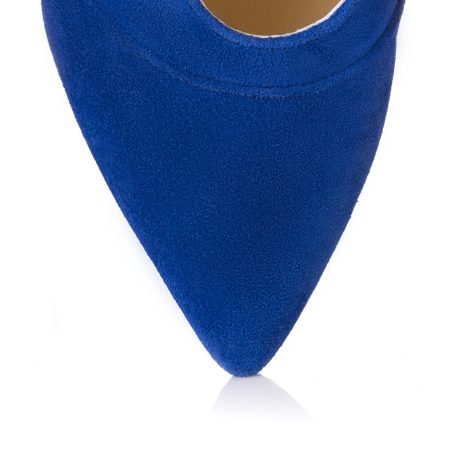 Botine dama din piele decupate Modern - imagine 5