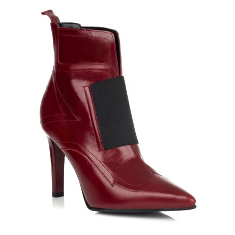 Botine dama stiletto din piele Rodo E25 - imagine 4