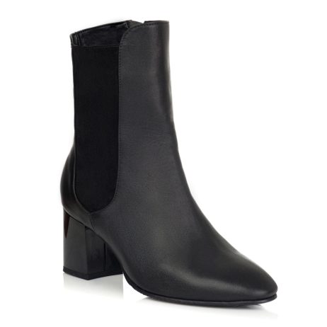 Botine ghete dama din piele Any E24 - imagine 4