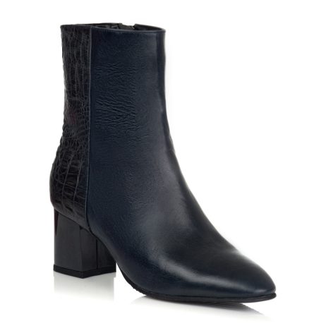Ghete dama din piele Any E25 snake - imagine 2