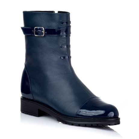 Ghete dama piele lacuita Saul K12 - imagine 2