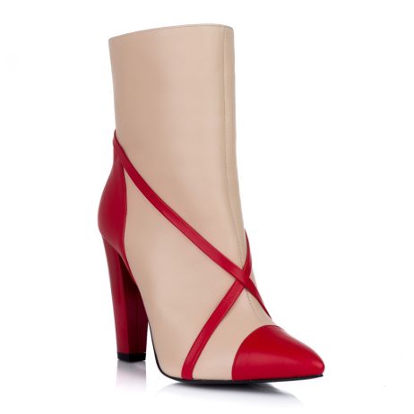 Botine dama din piele Xena K1r - imagine 4
