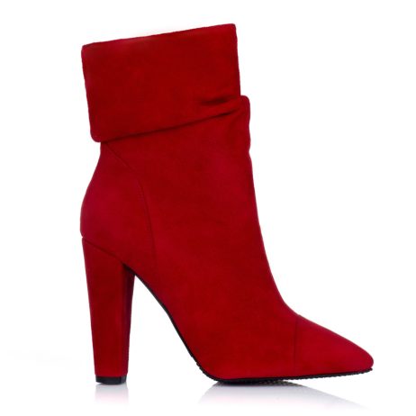 botine chic botine femei piele naturala rosii