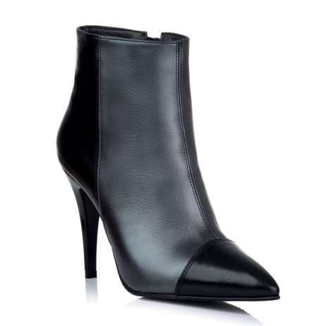 Botine dama stiletto din piele Dia W15 - imagine 4