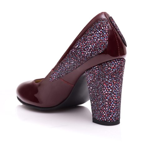 Pantofi dama de piele lacuita Anib B10 - imagine 5