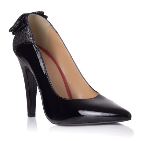 Pantofi dama de piele lacuita Ribo B11 - imagine 4