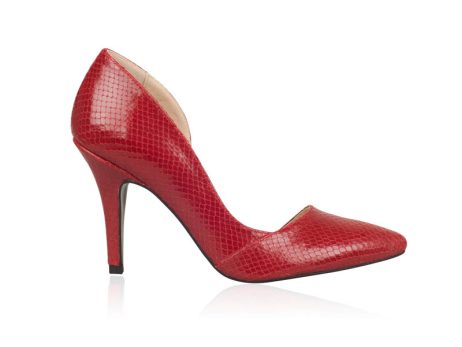incaltaminte dama la comanda stiletto rosu