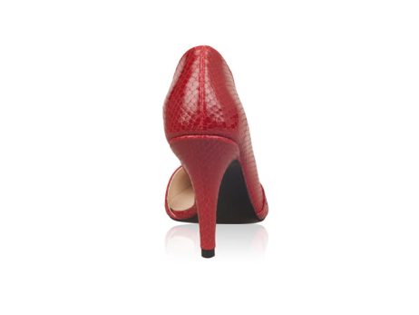 Pantofi stiletto dama de piele Cyna M30r - imagine 2