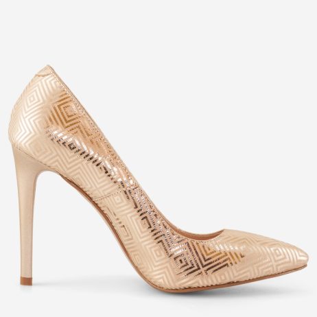 pantofi stiletto pe comanda pantofi stiletto gold pantofi dama auriu