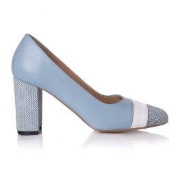 pantofi dama din piele in trei culori pantofi bleu pantofi comozi