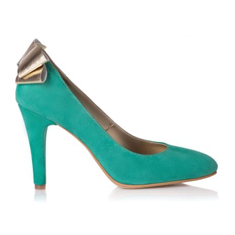 pantofi dama piele intoarsa pantofi cu fundita pantofi toc subtire