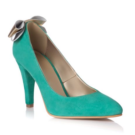 Pantofi dama de piele intoarsa Ribo K31 - imagine 3