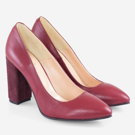Pantofi dama de piele C17b - imagine 4
